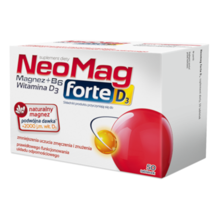 Neomag Forte D3 50 tabletek