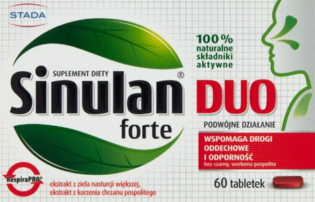 Sinulan Duo Forte 60 tabletek