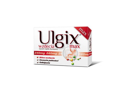 Ulgix Wzdęcia Max 30 kapsułek