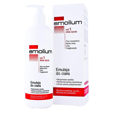 Emolium Emulsja do ciała 400ml