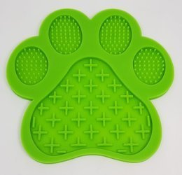 CODY PET Silikonowa mata ŁAPKA zielona