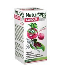 Natur-Sept Gardło wiśnia lizaki 6 sztuk