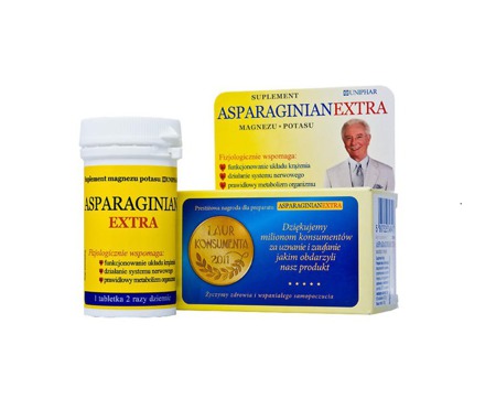 Asparaginian Extra FORTE 50 tabletek 