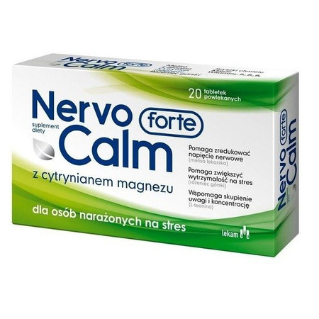 Nervocalm Forte 20 tabletek